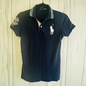 Rare Women's 2013 Wimbledon The Championships Polo Ralph Lauren Polo Size Medium